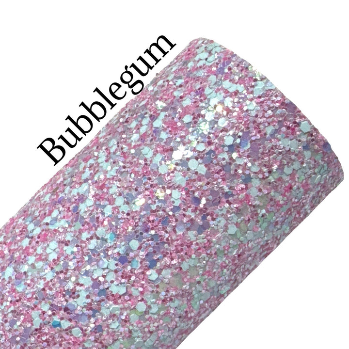 Bubblegum Premium Chunky Glitter Leatherette