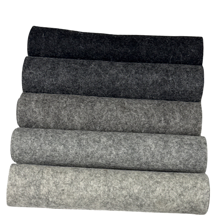Totally Heather-ed 100% Pure Wool Felt Bundle 12 sheets