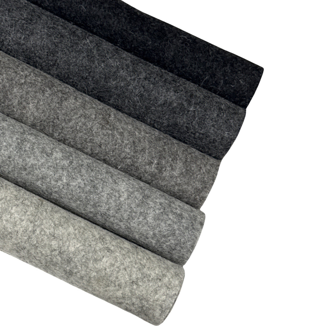 Totally Heather-ed 100% Pure Wool Felt Bundle 12 sheets