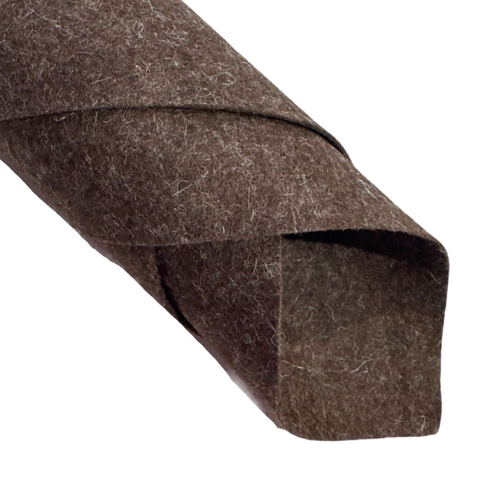 1mm Chocolate Heather Merino Wool Felt 8 x 11" Sheet - No. G1-4