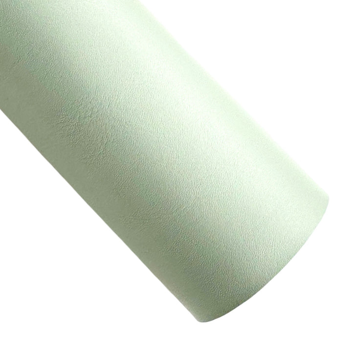 Pale Green Smooth Leatherette