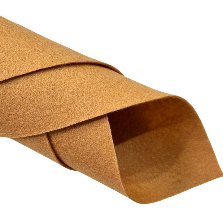 NEW 1mm Light Tan Brown Merino Wool Felt