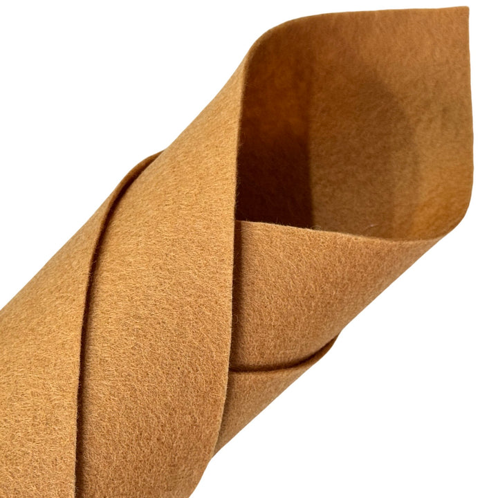 NEW 1mm Light Tan Brown Merino Wool Felt