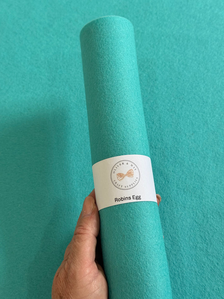 Robin's Egg 100% Merino Wool Felt