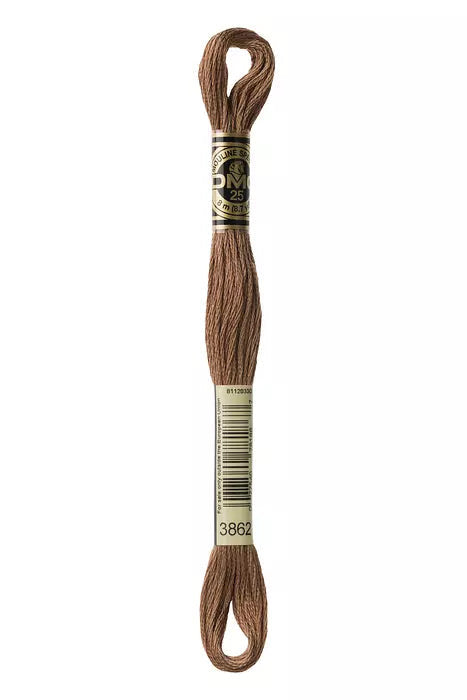 DMC Stranded Cotton Threads No. 3862 Lama