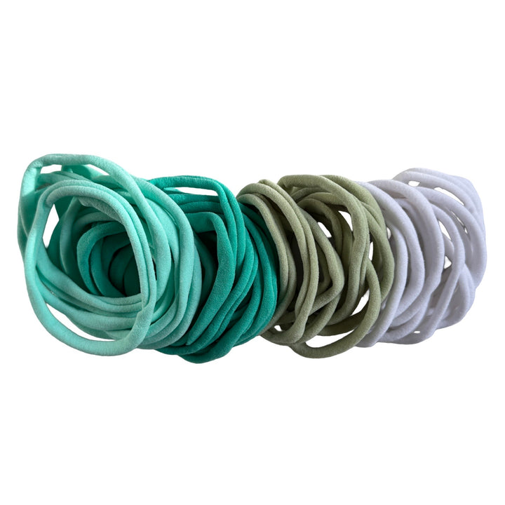Pistachio Gelato 40 Pack Supersoft Baby Headbands