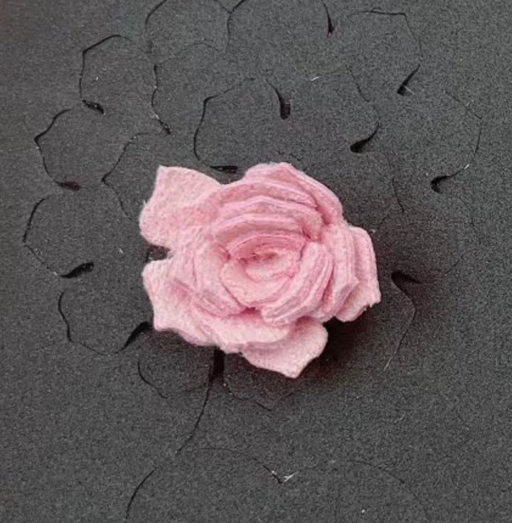 PRE ORDER Rose Trilogy Steel Rule Die - Rolled Felt Flower Die