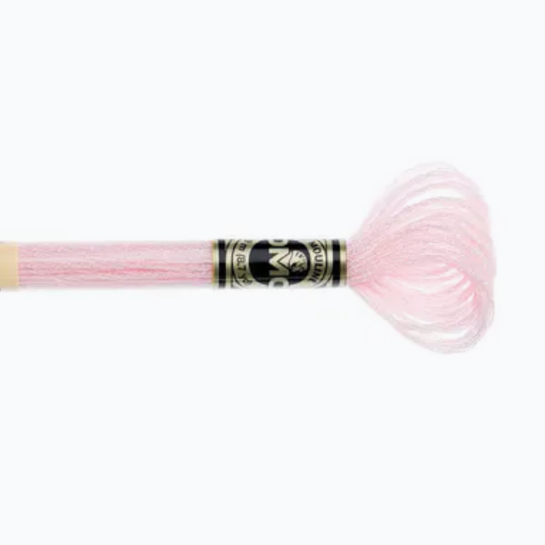 DMC Light Effects Metallic Floss -  CHOOSE YOUR SHADE OF COLOUR