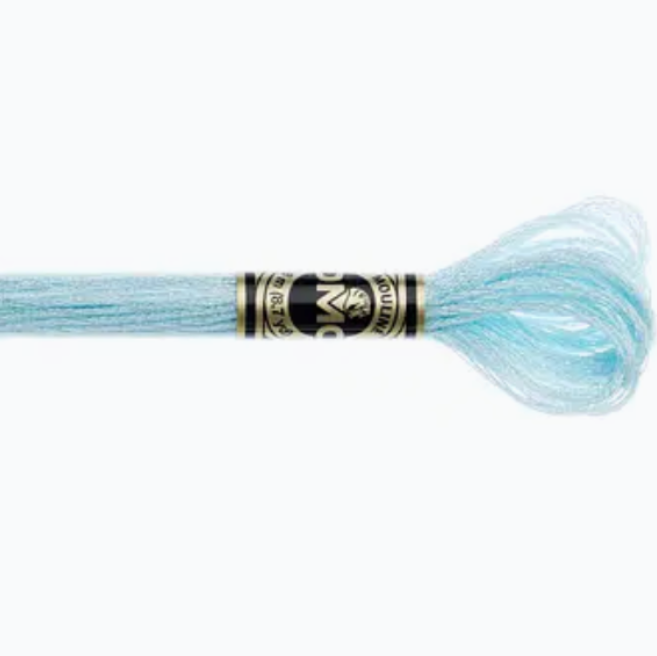 DMC Light Effects Metallic Floss -  CHOOSE YOUR SHADE OF COLOUR