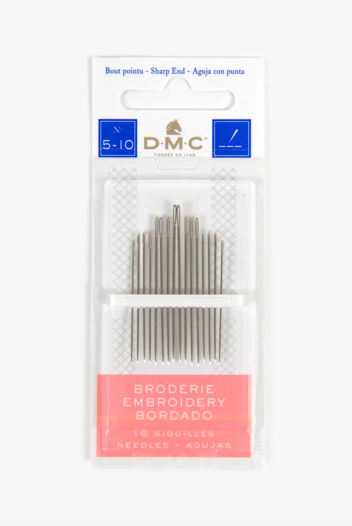 DMC Size 5/10 Embroidery Needle 12 Pack