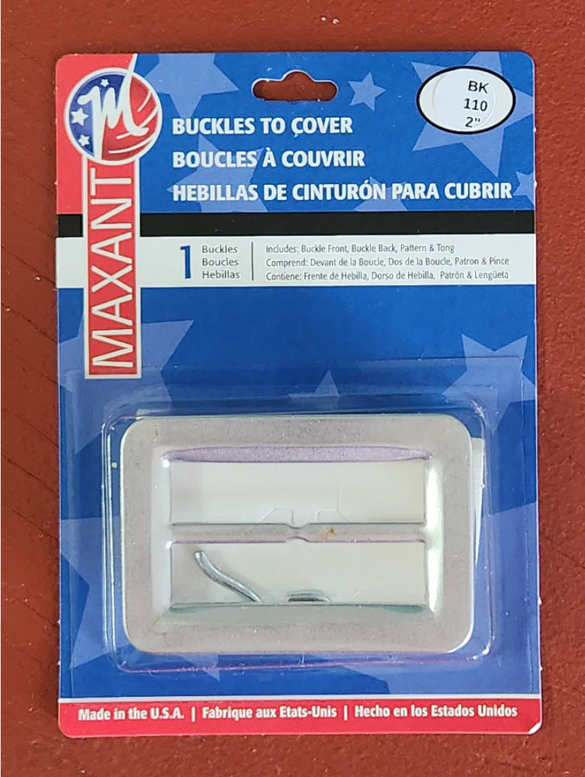 2" Rectangle Buckle to Cover Kit