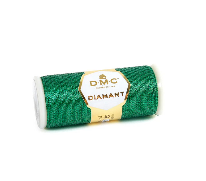 DMC Diamant - Green D699 - Hand Embroidery Thread - 35m