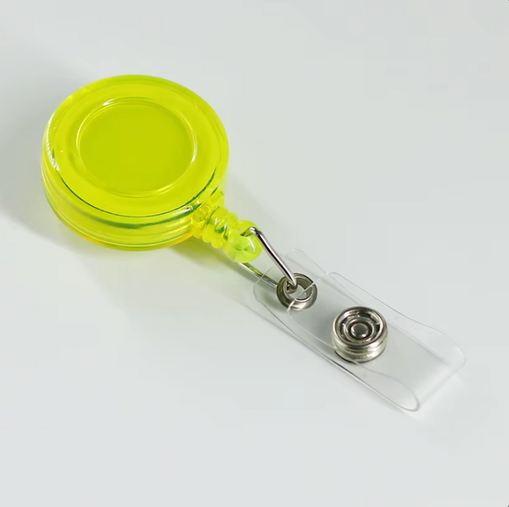 ID Retractable Badge Reels - NEW Choice of 16 colours!