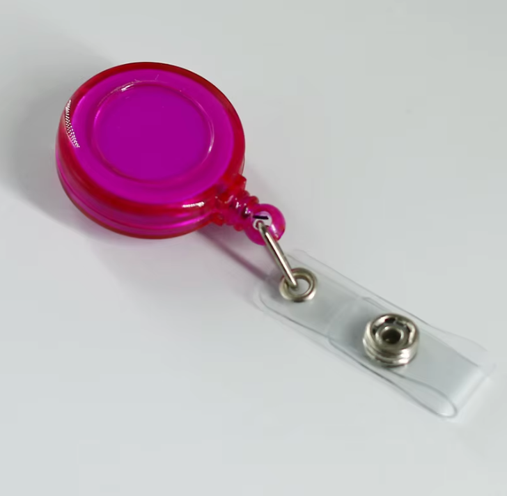 ID Retractable Badge Reels - NEW Choice of 16 colours!