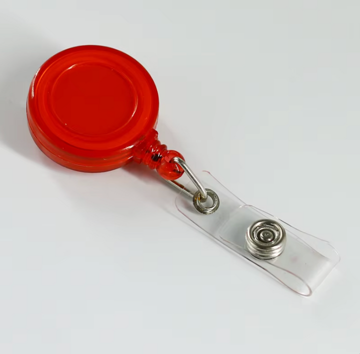 ID Retractable Badge Reels - NEW Choice of 16 colours!