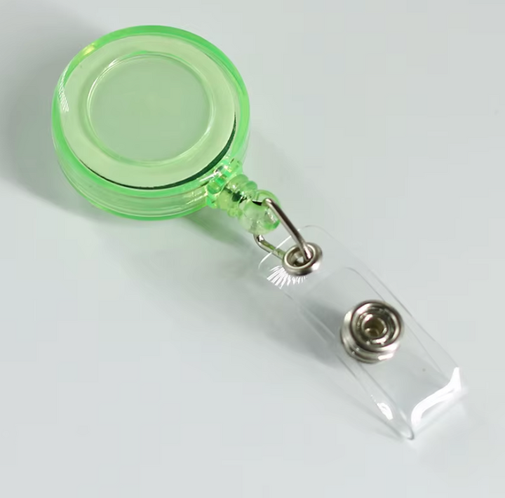 ID Retractable Badge Reels - NEW Choice of 16 colours!