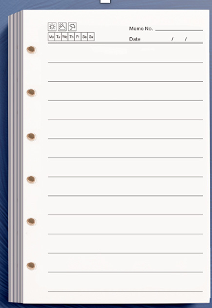 Darling A7 Planner Diary / Notebook Steel Rule Die & Inserts October Preorder