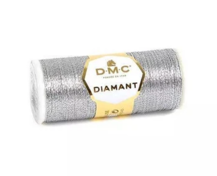 DMC Diamant Grande - Dark Silver G415 - Hand Embroidery Thread - 20m