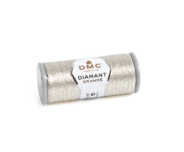 DMC Diamant Grande - Light Silver G168 - Hand Embroidery Thread - 20m