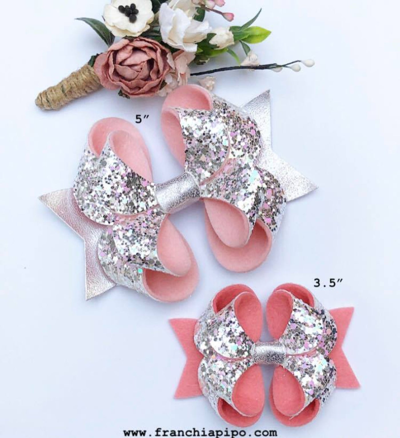 Pastel Charm Silver Chunky Glitter