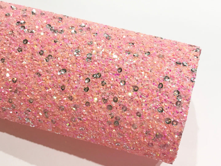 Pink Dancing Ballerina Sequin Glitter