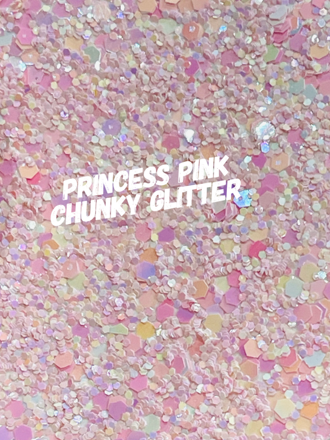 Cuir à paillettes chunky rose princesse | Disponible en rouleaux | Cuir pailleté rose