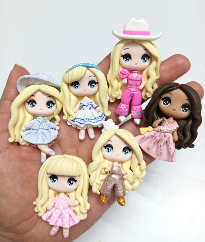 Barbie Bow Clay by the Gorgeous Maker - Choice of 6 styles