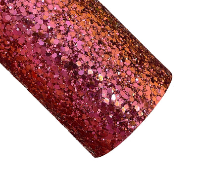 Afterglow Holographic Chunky Glitter Leather