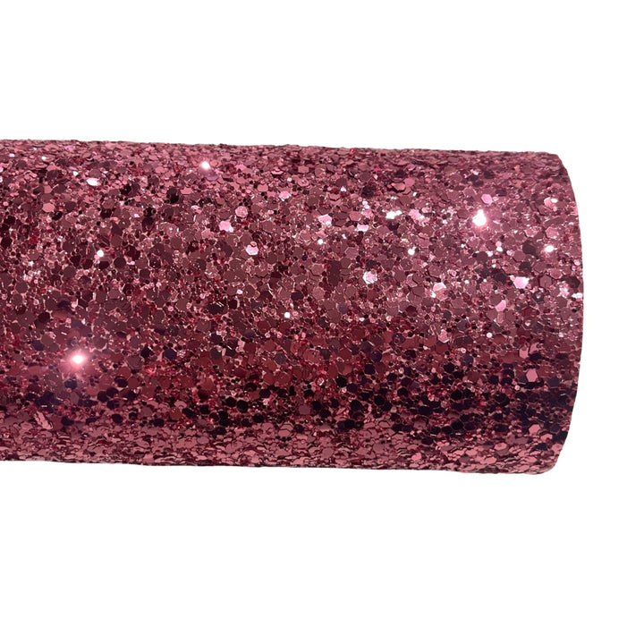 Brilliant Rose Chunky Glitter - Sheets or roll