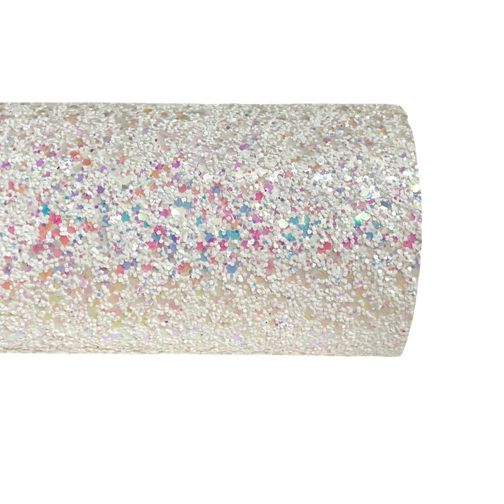 White Iridescent Pastel Chunky Glitter - Fairy Dust