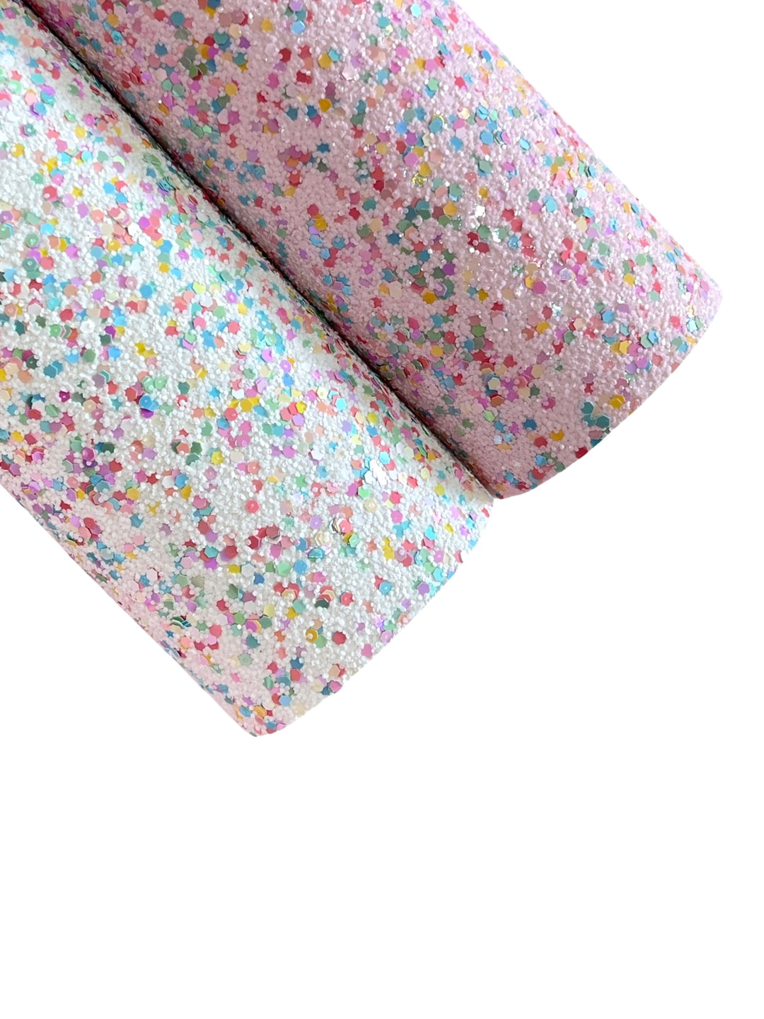 White Confetti Chunky Glitter