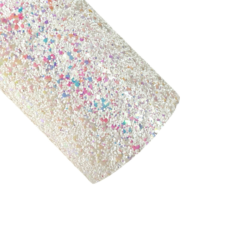 White Iridescent Pastel Chunky Glitter - Fairy Dust