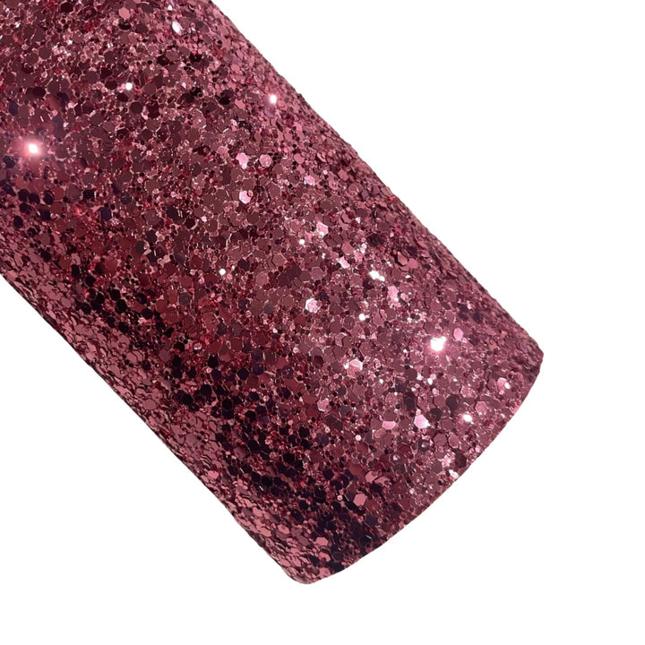 Brilliant Rose Chunky Glitter - Sheets or roll