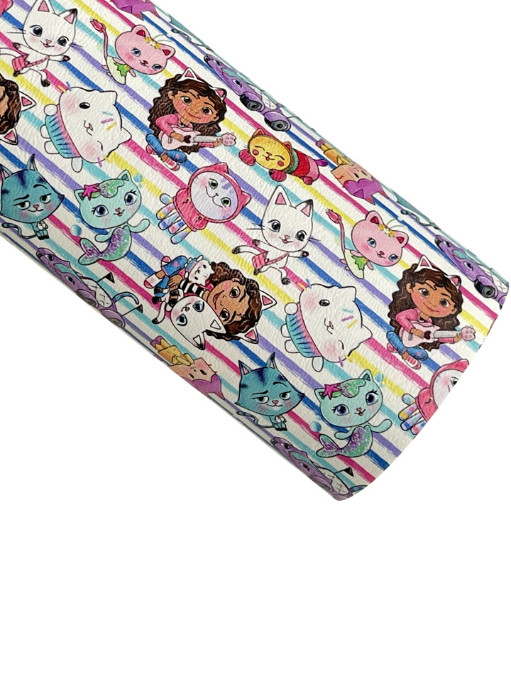 Cat Playhouse Collection Leatherette 3 Sheet Bundle