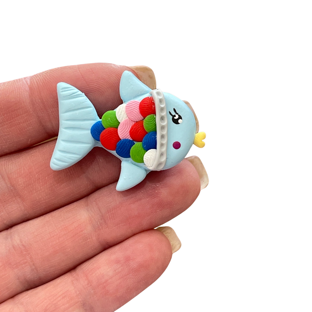 Rainbow Fish Bow Clay by the Gorgeous Maker