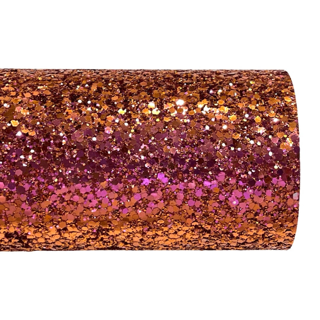 Afterglow Holographic Chunky Glitter Leather