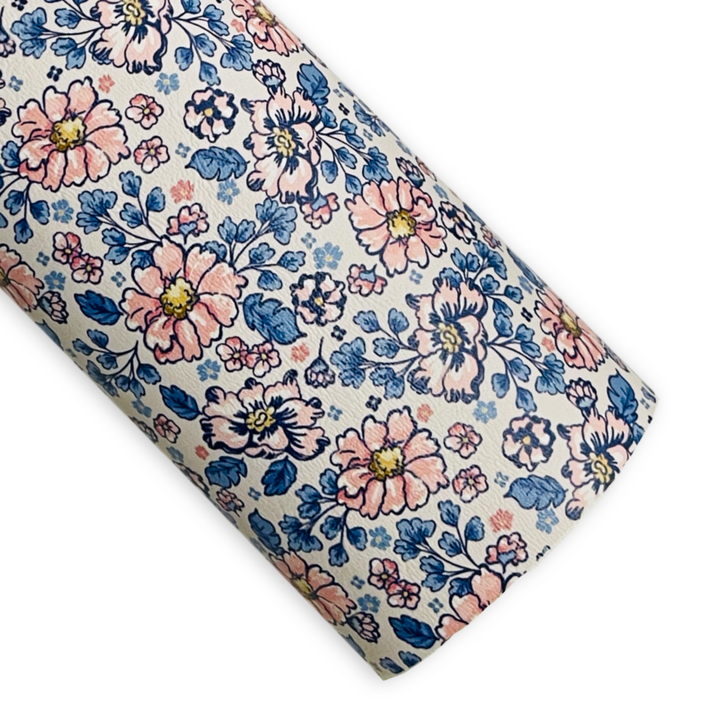 Claudia Artisan Floral Leatherette - Muse Bloom Designs
