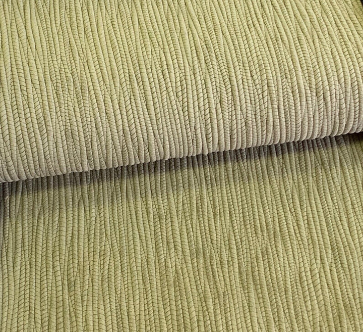 Feuille de cuir véritable feuille de palmier vert olive pour boucles d'oreilles