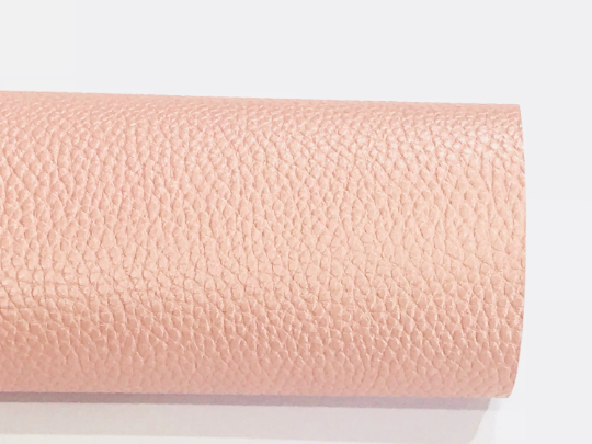 Pale Pink Pearl Faux Leatherette