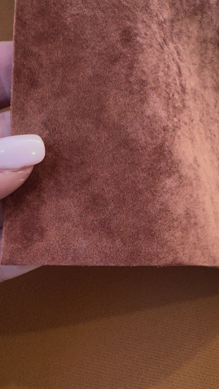 Caramel Brown Velvet Fabric - thick and perfect for Bows