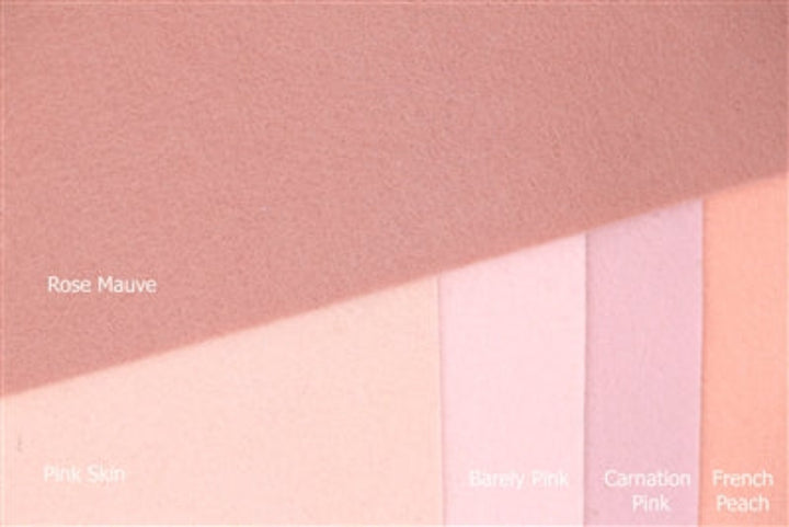Rose Mauve 100% Merino Wool Felt - NEW Colour Release