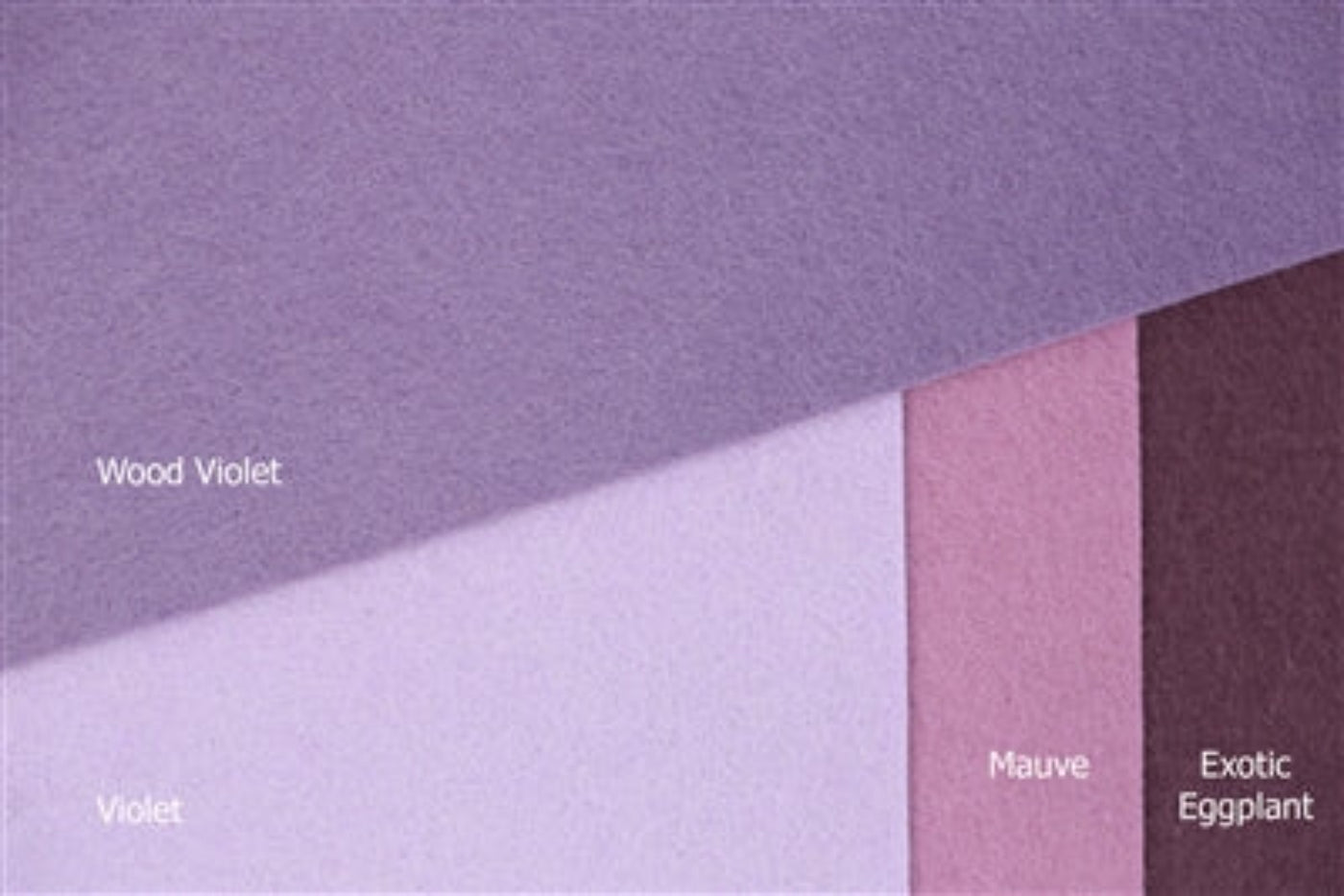 NEW 2022 Colour - Wood Violet Merino Wool Felt 1mm A4 Sheet