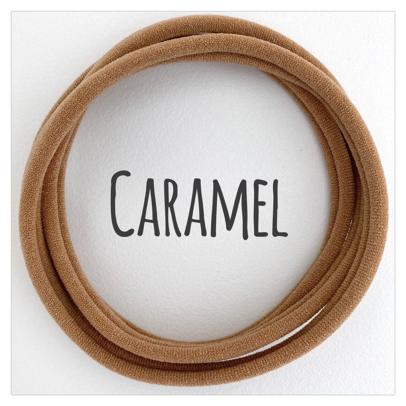 CARAMEL DAINTIES - NUDE SKINTONE COLLECTION Dainties Super soft headbands from Nylon Headbands UK