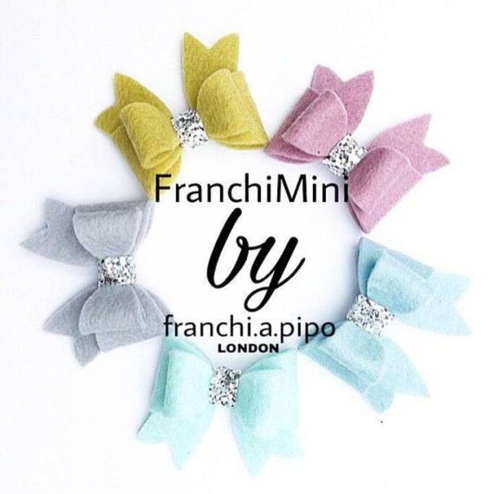 Miniature 2" Franchibow with 1.5" Franchimini - Trace and Cut Plastic Template Set