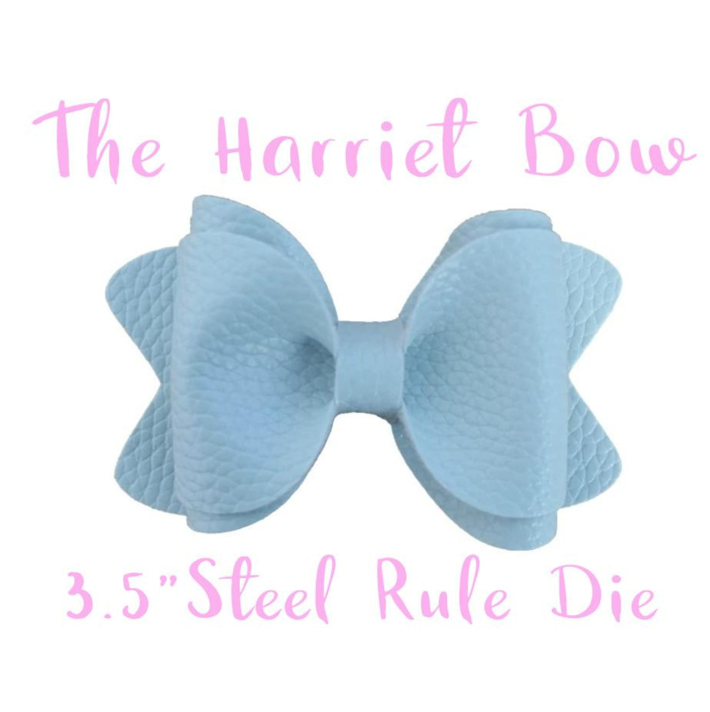 The Harriet Bow Steel Rule Die 3.5"