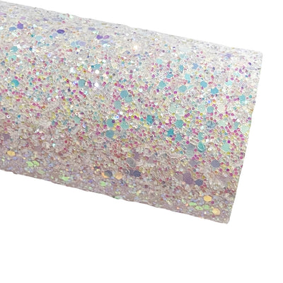 Glitter Kiss Chunky Glitter Leatherette - 6 Sheet Bundle