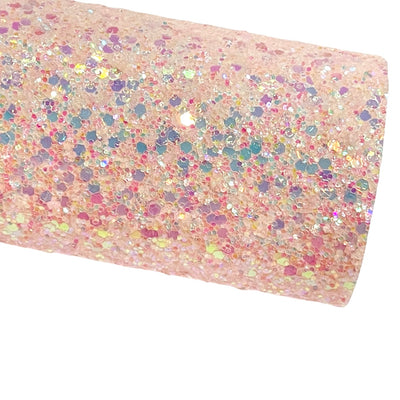Glitter Kiss Chunky Glitter Leatherette - 6 Sheet Bundle