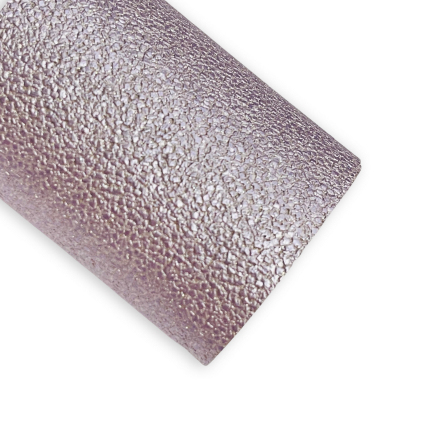 Pastel Purple Glitter Pebble Faux Leather ~ perfect for button earring making