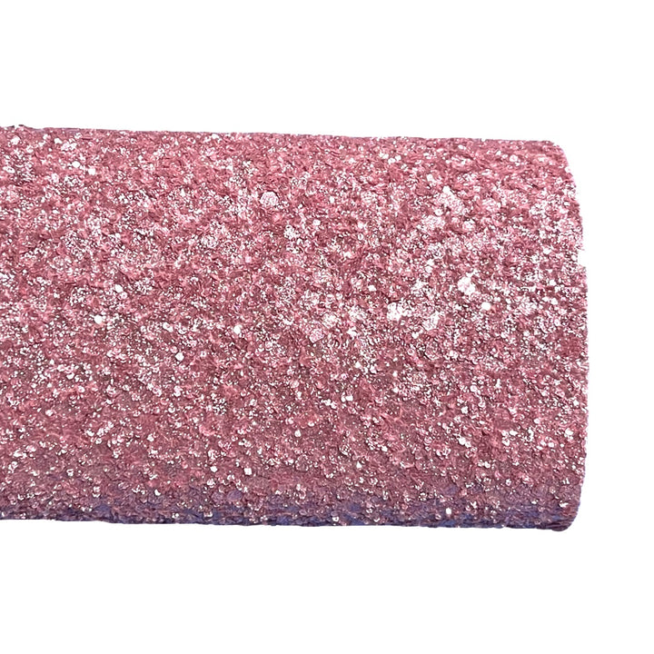 Dusty Pink Crystal Sparkle Chunky Glitter