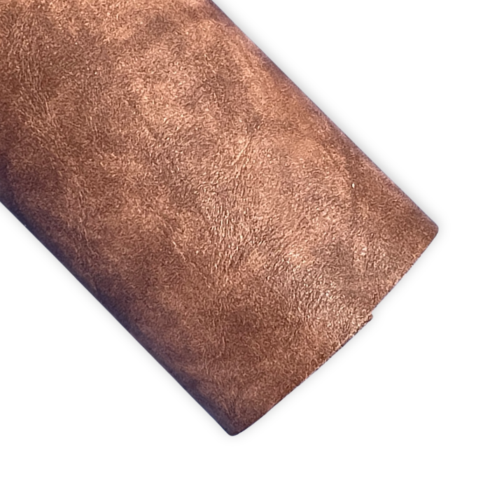 Brown Distressed Faux Leatherette